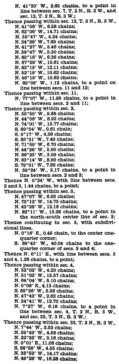 image of land coordinates contained in this executive order