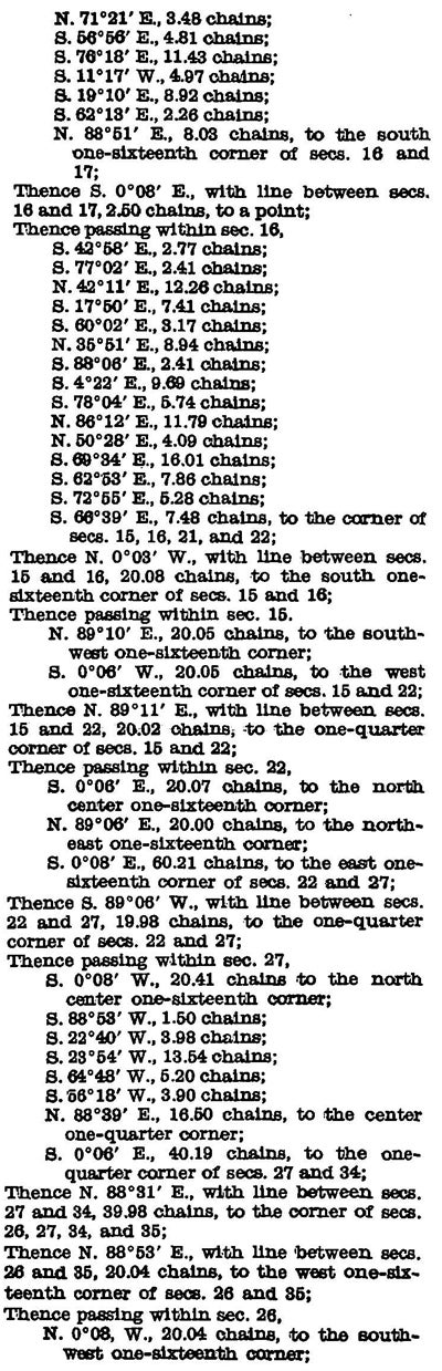 image of land coordinates contained in this executive order