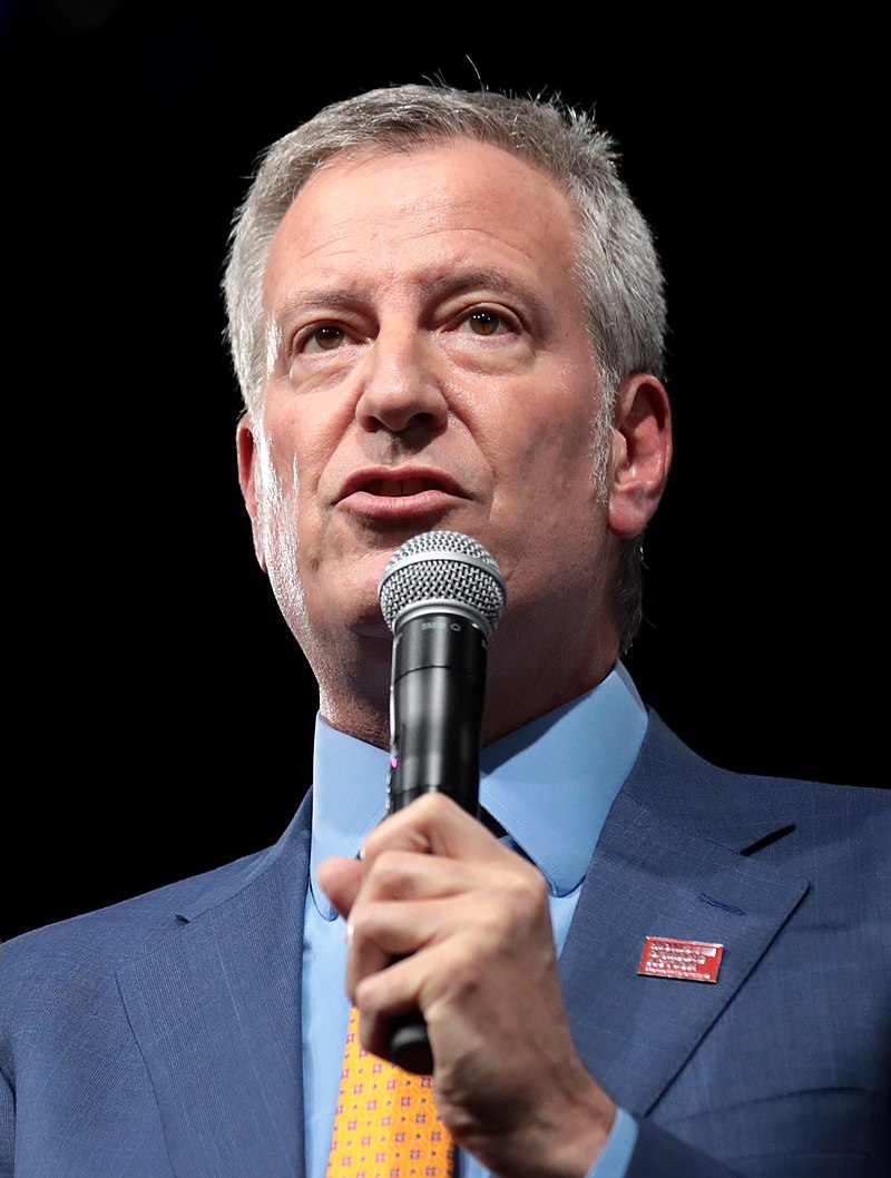 Photo of Bill de Blasio