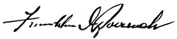 Signature of Fanklin D. Roosevelt