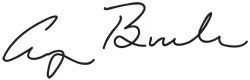 George Bush's signature