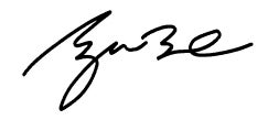 George W. Bush's signature