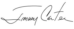 Jimmy Carter's signature