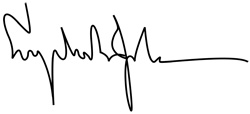 Lyndon B. Johnson's signature
