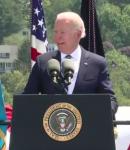 Biden speaking at US Coast Guard Graduation